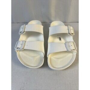 Birkenstock Arizona Kids EVA Narrow Fit, White 1018924 - US C13 / EU 31.